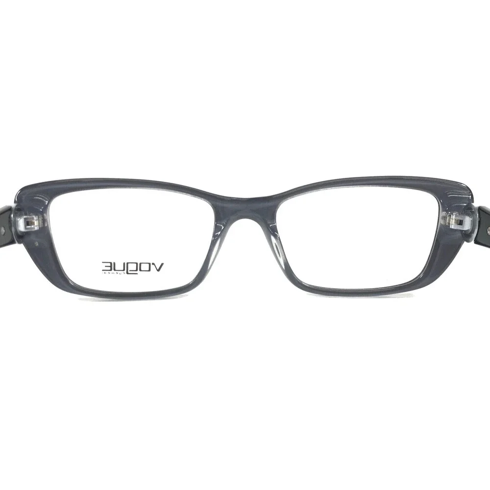 Vogue Eyeglasses Frame VO2749-H 1993 Polished Black Cat Eye Pearls 51-18-135
